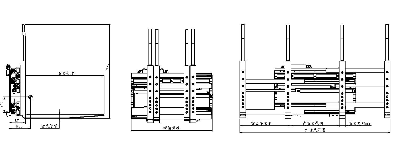 Single Double Pallet Handler